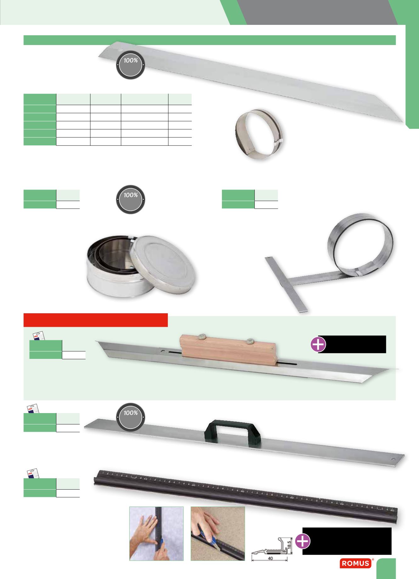 60 cm Righello in alluminio temprato 